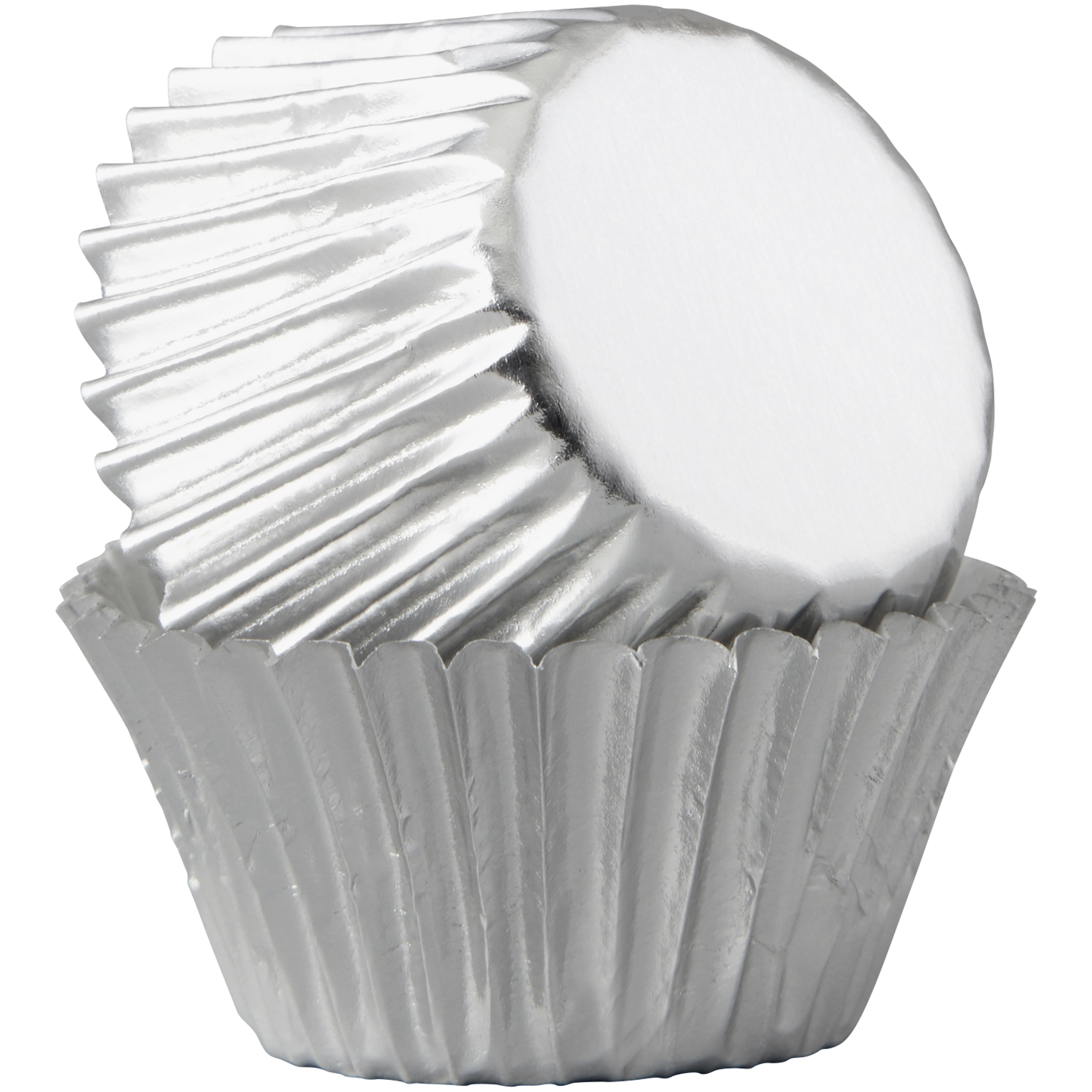 Wilton 80Count Silver Foil Baking Cups, Mini Size eBay